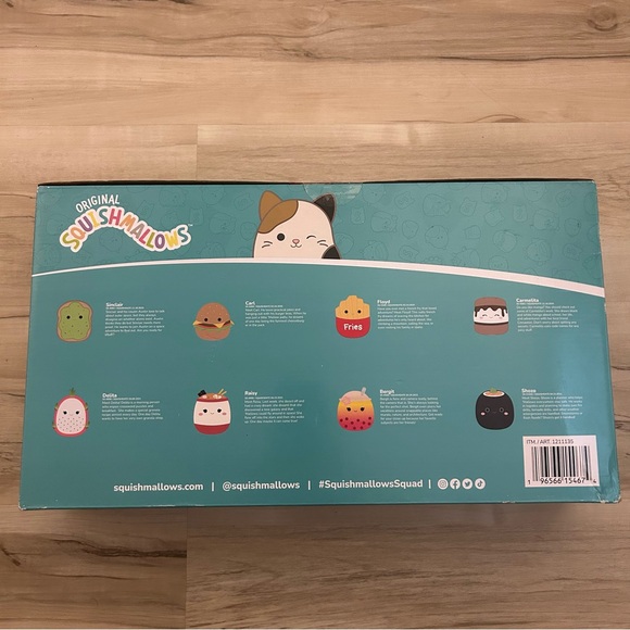 Costco Exclusive 5" Food Squishmallows Mini Plush Set - 8 Pack NIB - Picture 2 of 14